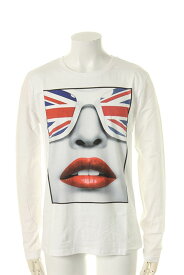 NO COMMENT PARIS ノーコメントパリ glamour tendance-LONDON fag L/S{NC-LTM.GLAM25-WHT-AFA}