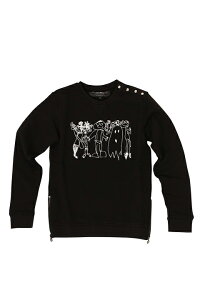 ��KIDS/BABY�� HYDROGEN KIDS �n�C�h���Q�� �L�b�Y MONSTER PARTY CREWNECK SWEAT SHIRT{212-31739001-150-AFA}
