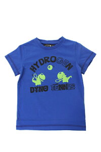 ��KIDS/BABY�� HYDROGEN KIDS �n�C�h���Q�� �L�b�Y T-SHIRT DYNO TENNIS S/S{212-80141001-510-AES}