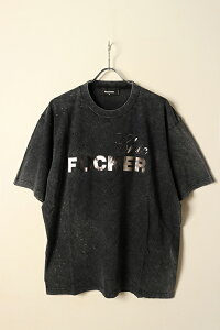�y30%OFF�Z�[���zDSQUARED2 �f�B�[�X�N�G�A�[�h Chic Fucker charcoal T-shirt{S71GD1293S21600-814-BCA}