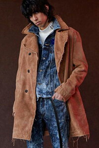 �y50%OFF�Z�[���zroarguns ���A�[�K���Y HOT FIX COTTON FLEECE COAT{-AHA}