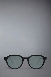 THOM BROWNE �g���u���E�� THOM BROWNE OVAL SUNGLASSES IN ACETATE{E-}{-BFS}