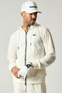 �y30%OFF�Z�[���z1PIU1UGUALE3 GOLF �E�m�s�D�E�m�E�O�@�[���g�� �S���t NECK ZIP PARKER{-BDS}�E�m�s��