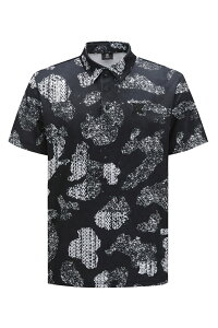 �A�j���[ �S���t ANEW GOLF MEN SM WAVE PATTERN SHORT T-SHIRT{-BEA}