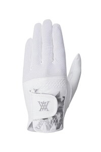 Aj[ St ANEW GOLF MEN LOGO POINT MESH GLOVES (LH){-BEA}