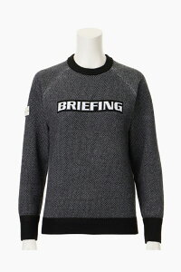 �y20%OFF�Z�[���z�u���[�t�B���O �S���t BRIEFING WOMEN�fS BIRDS EYE LOGO CREWNECK KNIT{-BEA}���f�B�[�X �S���t�E�F�A �j�b�g �Z�[�^�[ �~�S���t