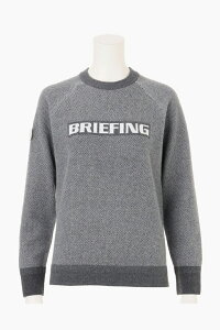 �y20%OFF�Z�[���z�u���[�t�B���O �S���t BRIEFING WOMEN�fS BIRDS EYE LOGO CREWNECK KNIT{-BEA}���f�B�[�X �S���t�E�F�A �j�b�g �Z�[�^�[ �~�S���t
