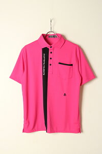 【50%OFFセール】ジーフォア G/FORE COOLMAX Jersey ポロシャツ{-BCS}トップス ピンク メンズ ゴルフ ウェア