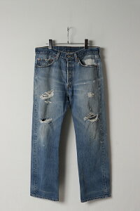 Jeanie Blue �W�[�j�[�u���[ Ripped Denim{-BES}JB005 �f�j�� �W�[���Y ���[�o�C�X501 Levi's501 �����C�N�f�j�� �����C�N�W�[���Y ���{�� ���f�B�[�X �����Y �Ò� �n���h���C�h �p���c JOHN'S CLOTHING �W����