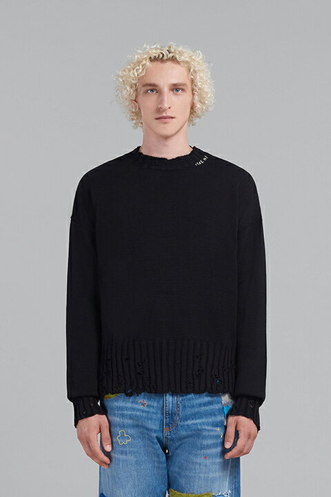 楽天市場】【30%OFFセール】MARNI マルニ ツイスト クルーネック 