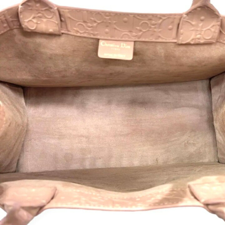 楽天市場】【中古】ディオール ブックトート ミディアム レザー トート  