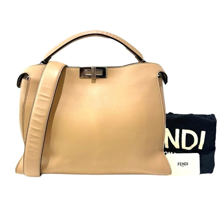 楽天市場】【中古】フェンディ ピーカブー エッセンシャル ラージ 2way 