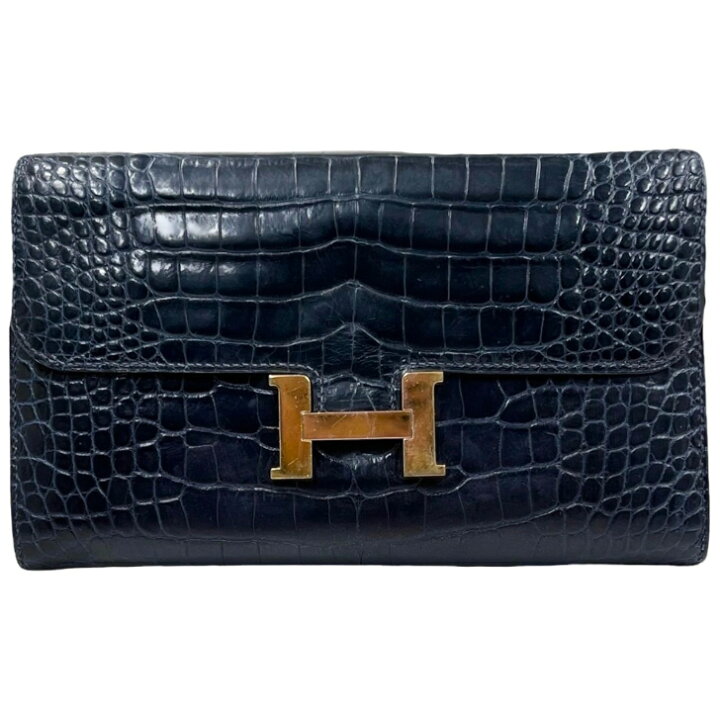 楽天市場】【中古】エルメス コンスタンスロング アリゲーター  