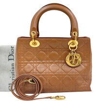 楽天市場】美品 ディオール Dior レディディオール ハンドバッグ Sの通販