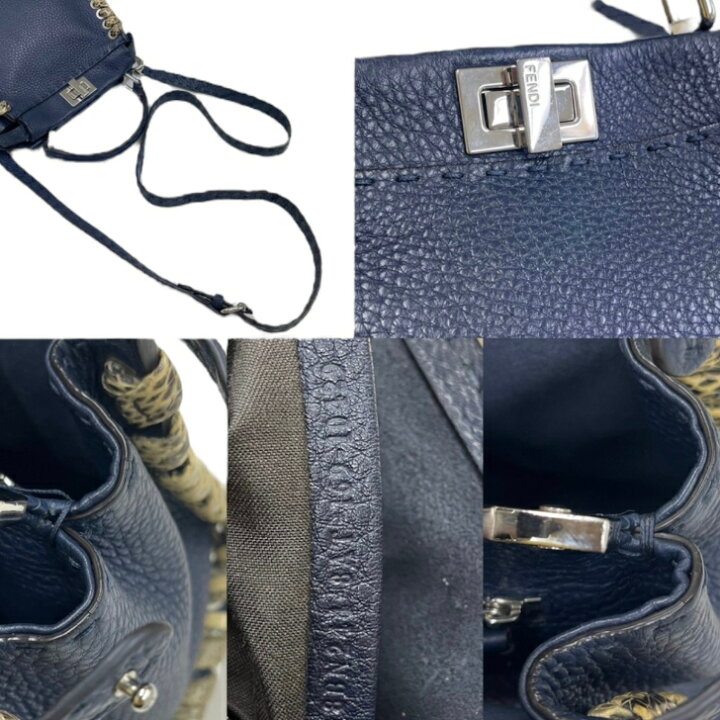 楽天市場】【中古】フェンディ ピーカブー ミニ 2way セレリア 