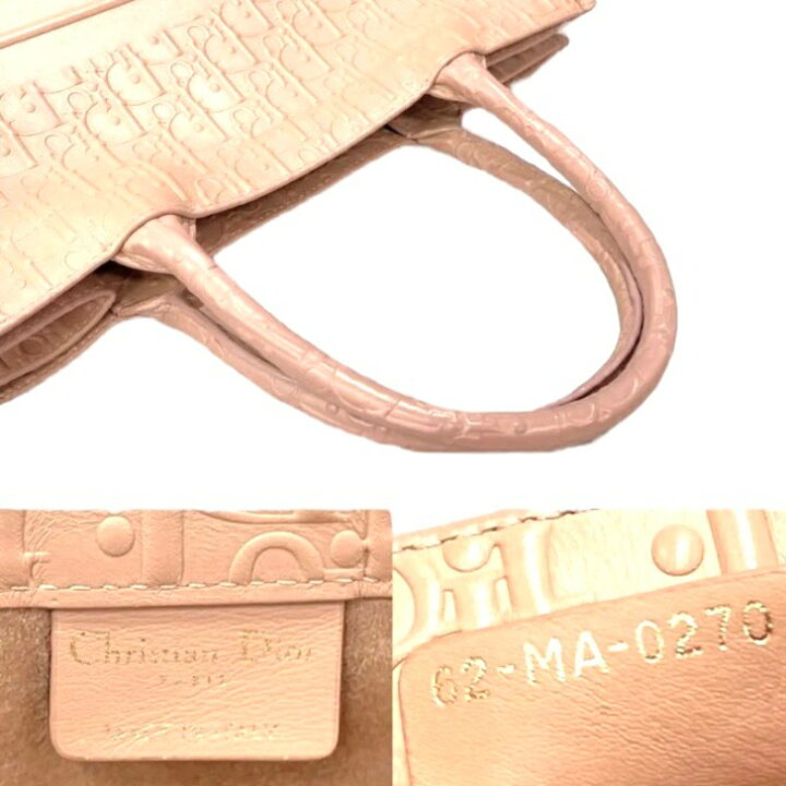 楽天市場】【中古】ディオール ブックトート ミディアム レザー トート  