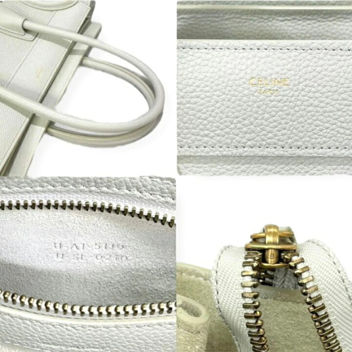 楽天市場】【中古】セリーヌ ラゲージ マイクロ レザー ハンドバッグ  