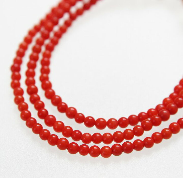 楽天市場】【再入荷】レッドコーラル ネックレス（ショート）極小 
