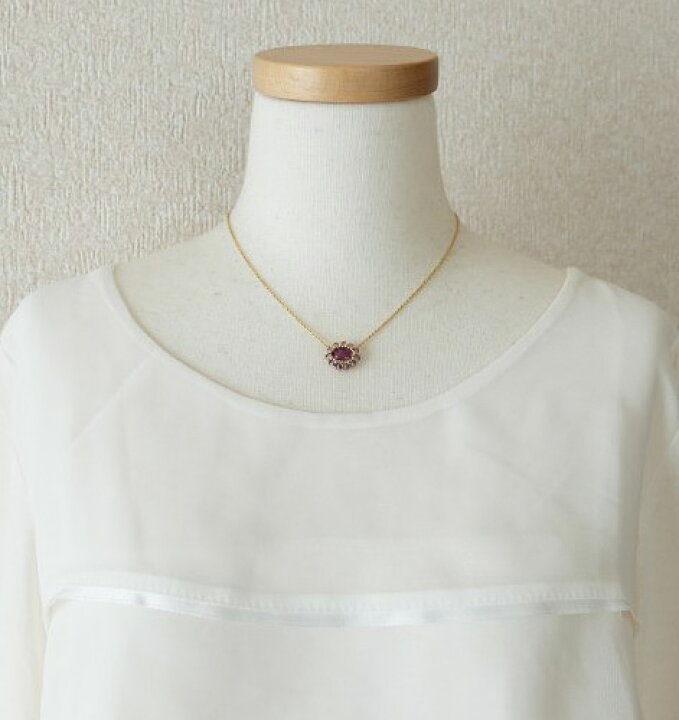楽天市場】【SALE】アメジスト ネックレス （フレーミング） 14KGF 