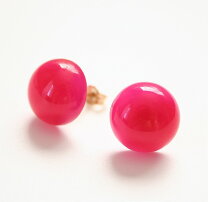 楽天市場】ピアス ピンクカルセドニーの通販