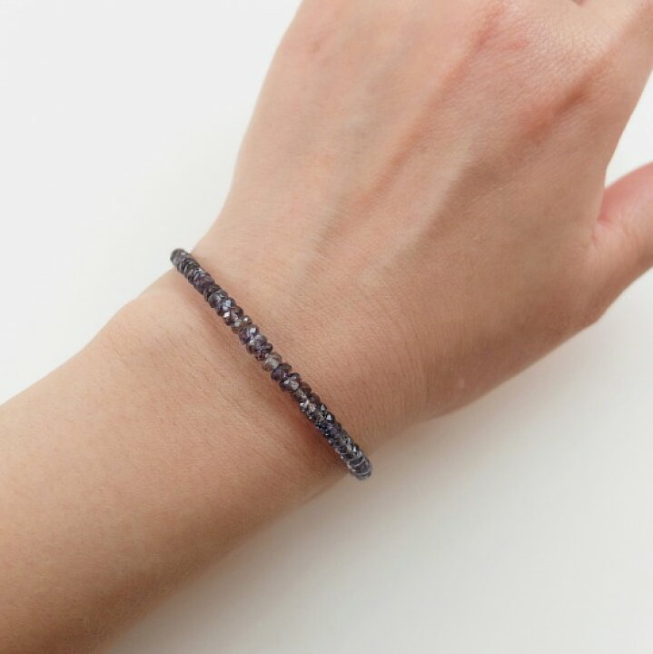 楽天市場】【SALE】グリーン サファイア ブレスレット（ボタンカット 