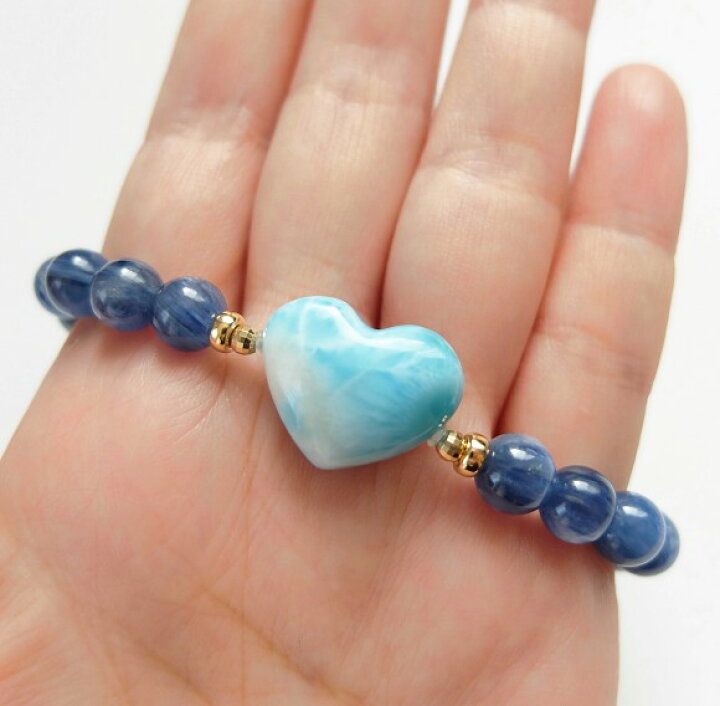 楽天市場】【アウトレット】1点もの K18 ラリマー カイヤナイト  