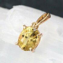 楽天市場】イエローベリル ペンダントの通販
