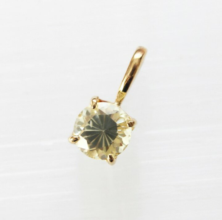 楽天市場】【SALE】K18 クリソベリル ペンダント トップ 18K チャーム 
