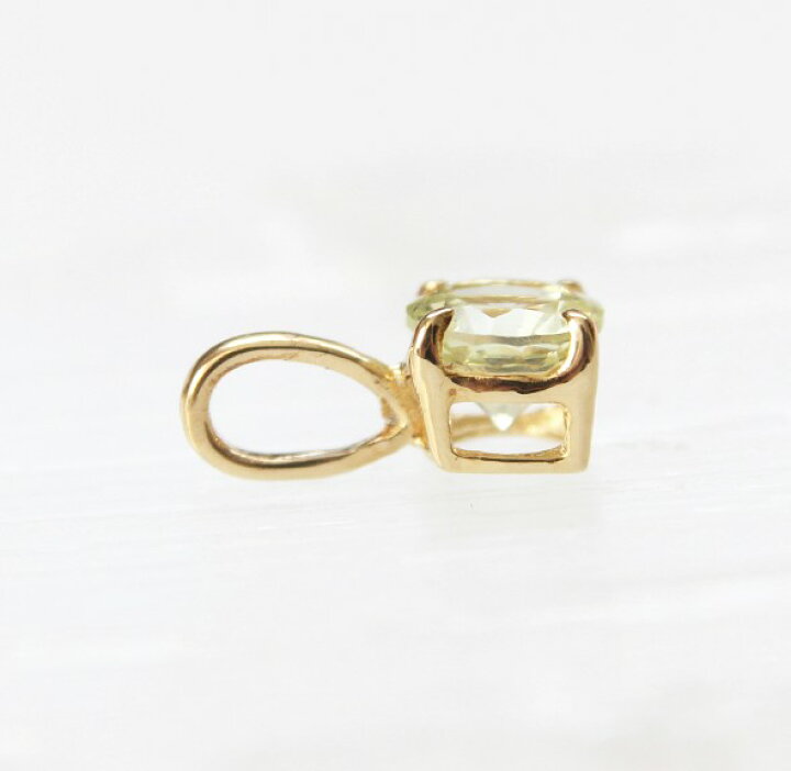 楽天市場】【SALE】K18 クリソベリル ペンダント トップ 18K チャーム 