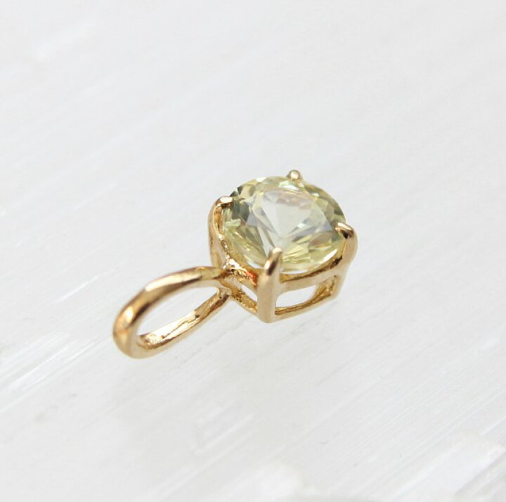 楽天市場】【SALE】K18 クリソベリル ペンダント トップ 18K チャーム 