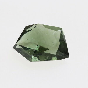 モルダバイト ルース(タンブル D)8.9ct 大粒 ラフカット フリーフォームカット タンブルカット 宝石質 希少 レアストーン グリーン 天然ガラス 隕石ガラス 観賞用 オブジェ 置き石 お守り