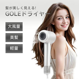 ＼SUPERSALE! ラッピング対応！／gole2024最新型 ドライヤー 大風量 速乾 ヘアドライヤー プラズマクラスタードライヤー ヘアケア 高速マイナスイオンドライヤー 美髪 髪保護