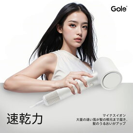 ＼9,000円！送料無料！／ goleドライヤー3.0大風量 速乾 ヘアドライヤー プラズマクラスタードライヤー ヘアケア 高速マイナスイオンドライヤー 母の日 プレゼント ギフト 美容室 24JN ヘアケア スピーディー 静音 髪質改善 人気 おしゃれ おすすめ静電気除去 4つモード
