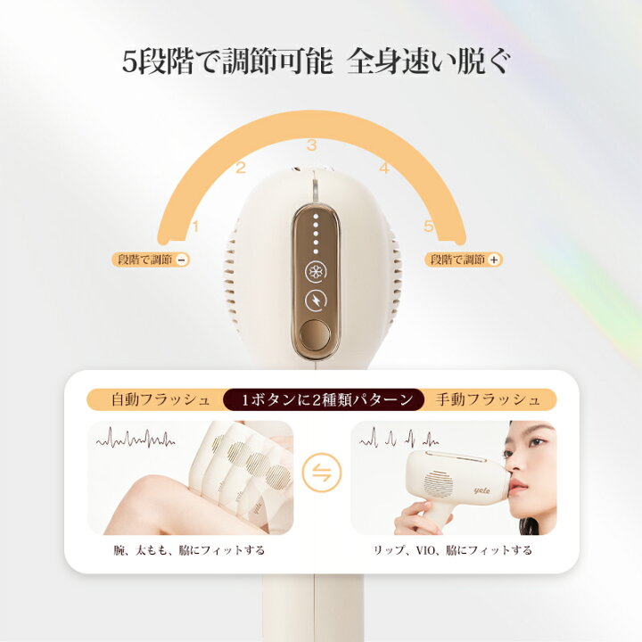 楽天市場】【ラッピング対応！】♥yete（エイティー）脱毛器 