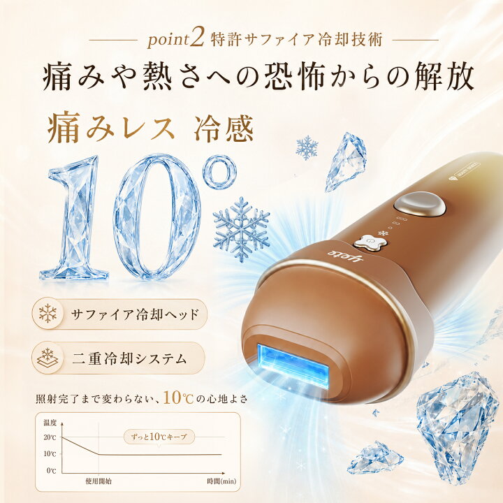 楽天市場】☆【yete公式 2026年最新作】yete（エイティー）脱毛器