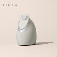 LINKA リンカ イオンフェイス スチーマー ミスト 美顔スチーマー 美顔器 超音波 エステ 水道水OK 顔 首元…