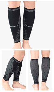 カーフスリーブ 両足入り ふくらはぎ 伸縮性 足 着圧 加圧 コンプレッションスリーブ スポーツ バレーボール 野球 ゴルフ ランニング