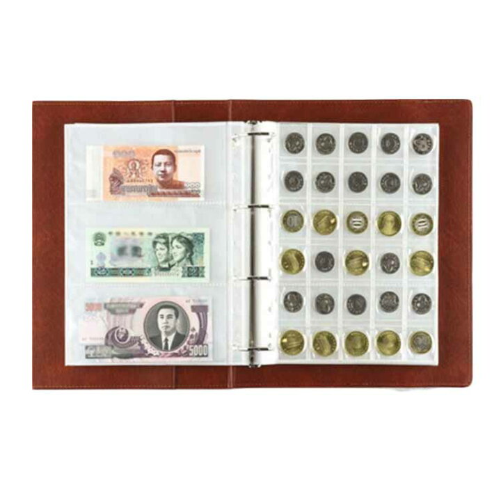 楽天市場】紙幣 硬貨 コレクションファイル コレクションケース 