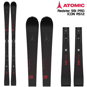 2025-26 ATOMIC�i�A�g�~�b�N�jREDSTER S9i PRO + ICON RS12�i���b�h�X�^�[S9i�v�� + ��p����Z�b�g�jAA0030626�y�X�L�[��/�����t�����z�y���ʌ���z