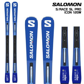 2025-26 SALOMON（サロモン）S/RACE SL PRO + ICON12 GW（エスレースSLプロ + 専用金具セット）L47594400【スキー板/金具取付無料】