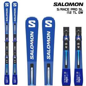 2025-26 SALOMON（サロモン）S/RACE PRO SL + I12 TL GW（エスレースプロSL + 専用金具セット）/ L47890100【スキー板/金具取付無料】