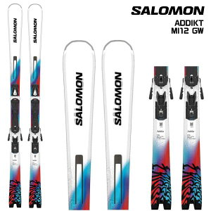 2025-26 SALOMON�i�T�������jADDIKT + MI12 GW�i�A�f�B�N�g + ��p����Z�b�g�j/ L47891800�y�X�L�[��/�����t�����z