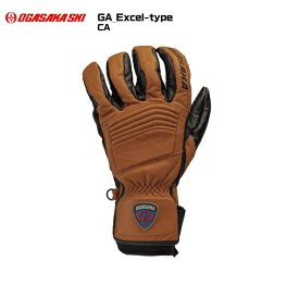 2025-26/OGASAKA（オガサカ）【スキーグローブ/数量限定】GA （ジーエー） -キャメル（GA/CA）-グローブ【スキーグローブ】