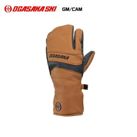 2025-26/OGASAKA（オガサカ）【スキーグローブ/数量限定】GM（ジーエム）-キャメル（GM/CAM）-グローブ 3フィンガー【スキーグローブ】