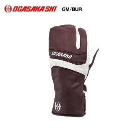2025-26/OGASAKA（オガサカ）【スキーグローブ/数量限定】GM（ジーエム）-・バーガンディ（GM/BUR）-グローブ 3フィンガー【スキーグローブ】