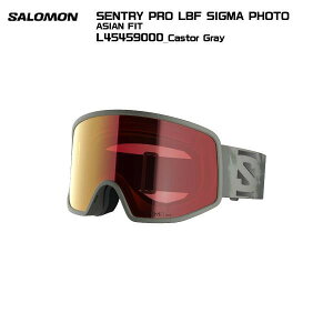 2026-27 SALOMON�i�T�������jSENTRY PRO LBF SIGMA PHOTO AF�i�Z���g���[�v�� LBF �A�W�A���t�B�b�g�jL45459000�FCastor Gray / Sigma Photo Poppy Red/ ���������Y�y�X�L�[�X�m�[�S�[�O���z