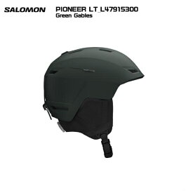 2025-26/SALOMON（サロモン）【スキーヘルメット/限定品】 PIONEER LT（パイオニアLT） -L47915300：Green Gables- 【スノーヘルメット】