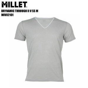 MILLET�i�~���[�j�h���C�i�~�b�N �X���[2 V�V���[�g�X���[�u / MIV02101-n7372/Silver�y2026 DRYNAMIC THROUGH II V SS M �A���_�[�E�F�A�z