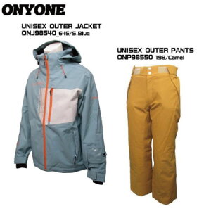 2025-26 ONYONEiIljUNISEX OUTER JACKETijZbNX AE^[ WPbgj/ UNISEX OUTER PANTSijZbNX AE^[pcj/ ONJ98540-ONP98550 / 645FS.BLUE-198FCAMELyXL[WPbgpc