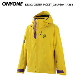 ONYONE（オンヨネ）DEMO OUTER JACKET（デモ アウター ジャケット）ONJ96041 / 264：D.YELLOW【2023-24/スキージャケット】